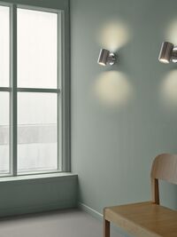 Beam Vegglampe Polert Aluminium