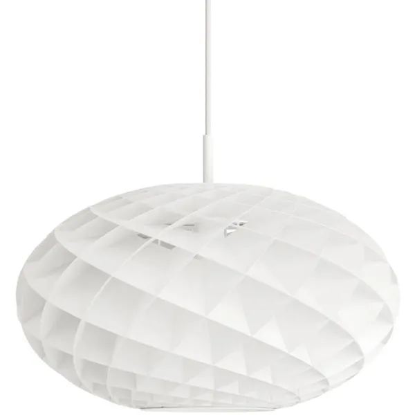 Patera Oval Riippuvalaisin 500 mm Valkoinen