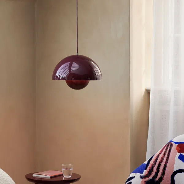Flowerpot VP7 Pendel Dark Plum
