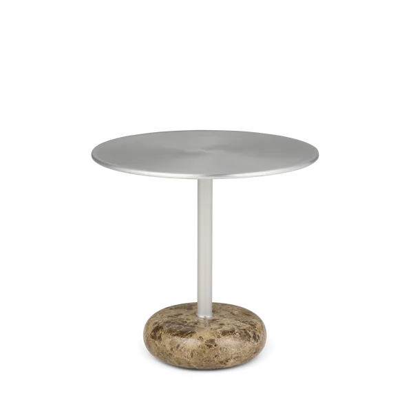 Ton Sidebord Stort Brun Marmor