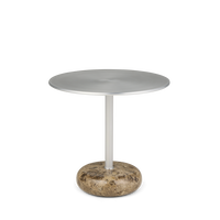 Ton Sidebord Stort Brun Marmor