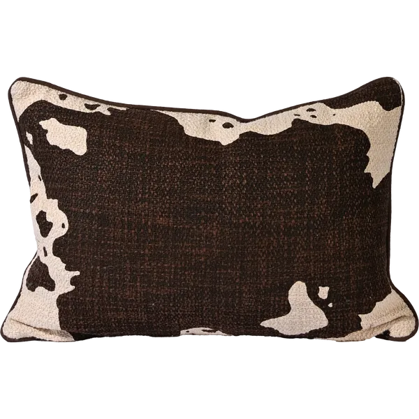 Anima Cow Pude 40x60 cm Brun