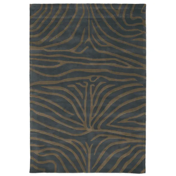 Zebra Ullmatta 200x300 cm Horizon Blue