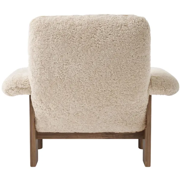 Brasilia Fåtölj Walnut / Sheepskin Nature