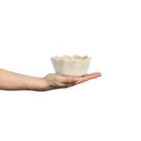 Oyster Skål 13 cm Sand