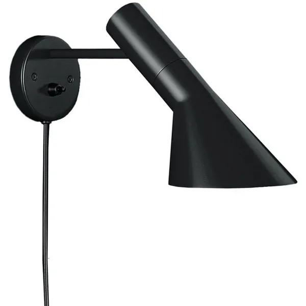 AJ Vegglampe Svart