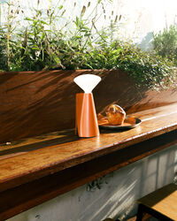 Mantle Portable Lamp Claycourt Orange