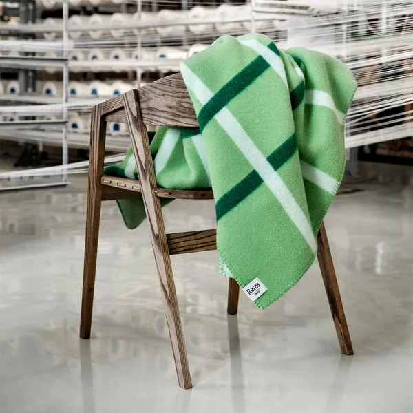 Knut Plaid 135x200 cm Field Green