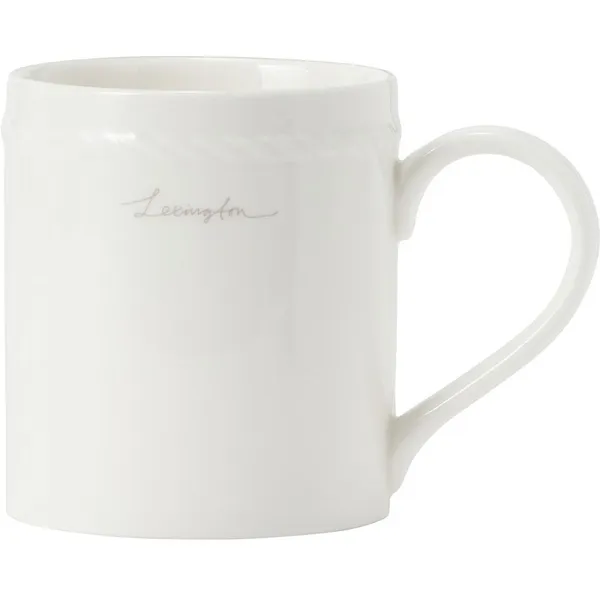 Lexington Porcelain Muki 8 cm Valkoinen / Tummansininen