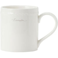 Lexington Porcelain Muki 8 cm Valkoinen / Tummansininen
