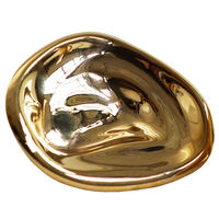 Ripple Knob Seinäkoukku 8 cm Kulta