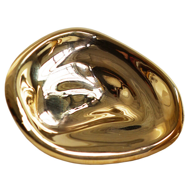 Ripple Knob Seinäkoukku 8 cm Kulta