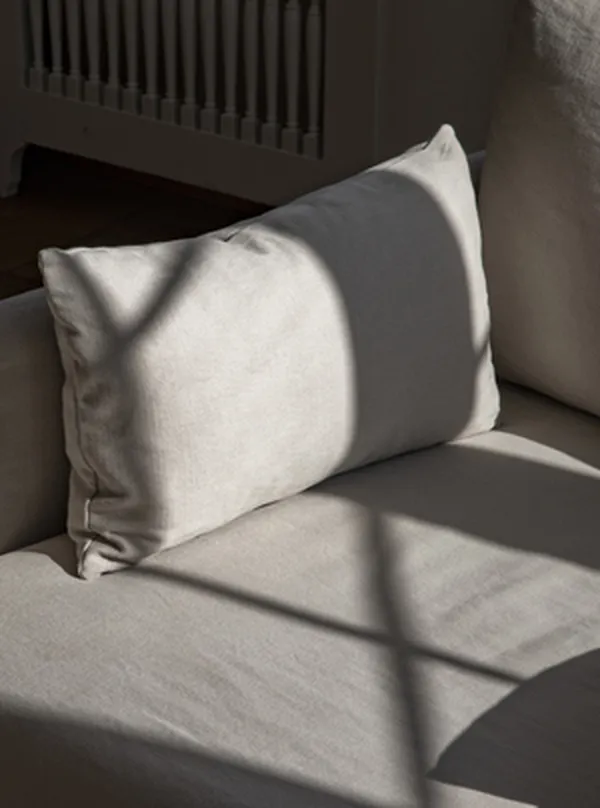 Offset Sofa 2-seters Avtagbar Stopning Cotlin Oat