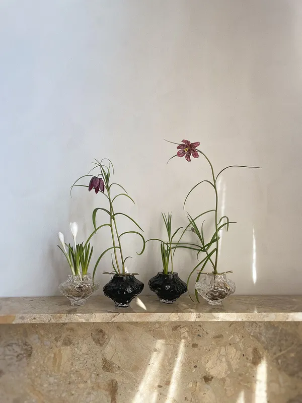 Canyon Mini Vase 8 cm New Smoke