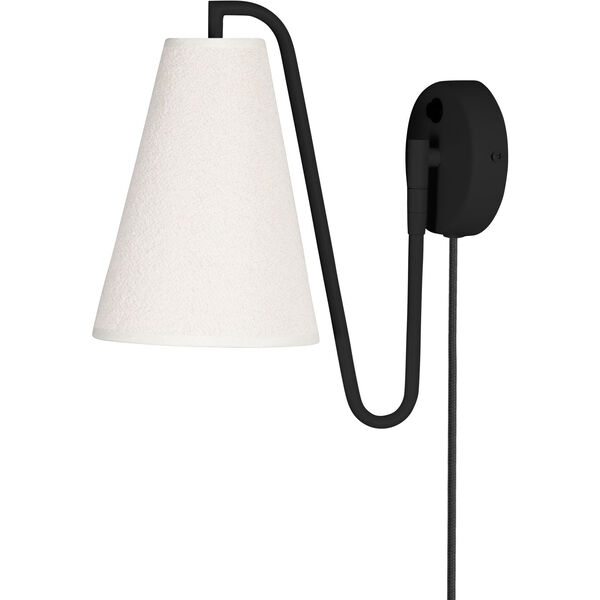 Lou Væglampe Sort / Hvid