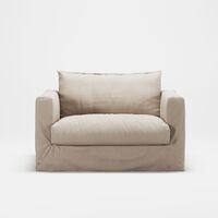 Le Grand Air Nou Love Seat Bomull Beige