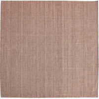 Haze Rug 230x230 cm Iron Red