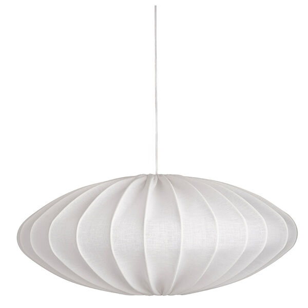 Ellipse 65 Riippuvalaisin Pellava Valkoinen