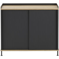 Enfold Skänk 45x100 cm Lackerad Ek / Antracit
