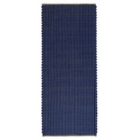 Cord Tæppe 70x250 cm Ultramarineblåt