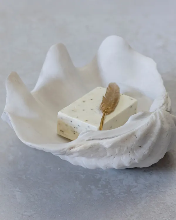 Shell Deco White Small