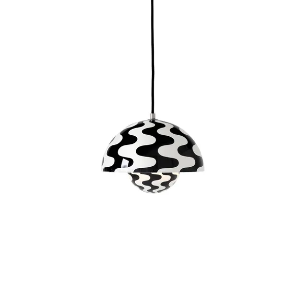 Flowerpot VP1 Pendel Black/White