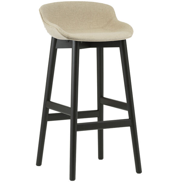 Hyg Barstol 75 cm Sand / Svart Ek