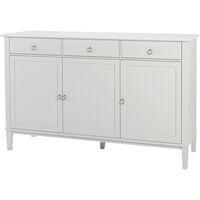 Stockholm 2.0 Skänk/Underskåp 142x45x89 Svart