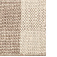 Checked Jute Matta 80x220 cm Beige/Natur