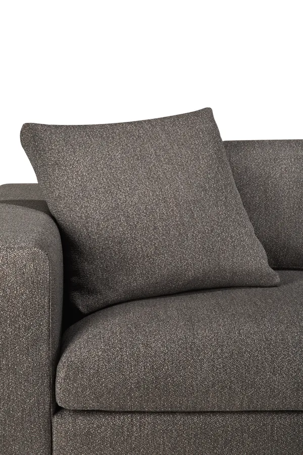 Mellow complementing cushion - Granite Eco fabric