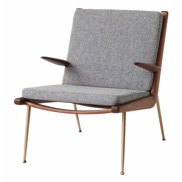 Boomerang HM2 Loungestol Valnøtt / Hallingdal 130