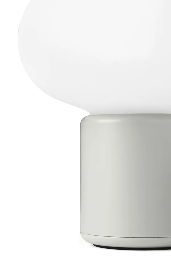 Karl-Johan Bordlampe Bærbar Lysegrå