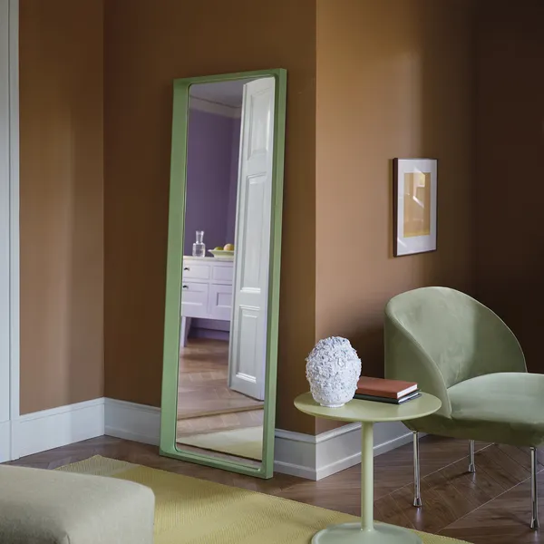 Arced Gulvspejl 61x170 cm Light Green