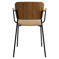 Mono Black Base/armrests/Oak/Elmosoft 43054
