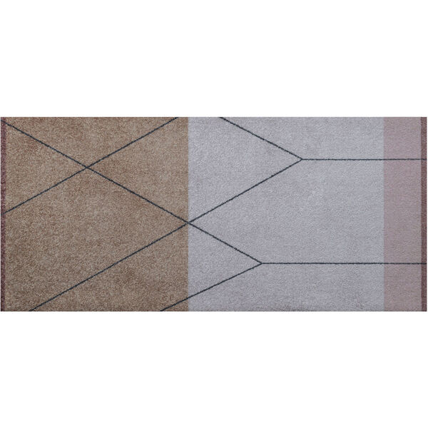 Linea Tæppe 70x150 cm Sand