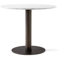 In Between SK11 Bord 90cm Hvit Marmor / Bronsert