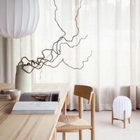 Prisma Bordlampe Eg / Hvid