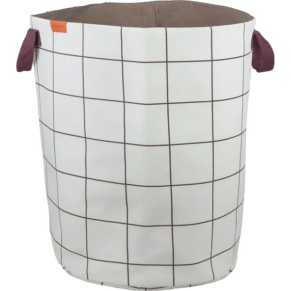Mesh Tvättkorg Off-white / Brun