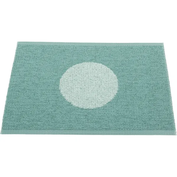 Vera Pop Tæppe 50x70 cm Jade / Pale Turquoise