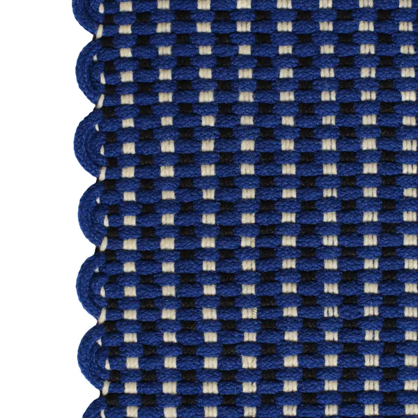 Cord Tæppe 70x250 cm Ultramarineblåt