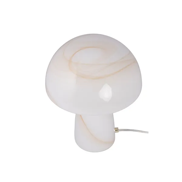 Fungo Swirl Bordlampe 22 cm Beige