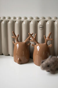 Deer Twins Dekorationer Nougat