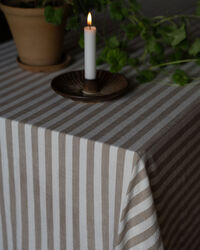 Dug 145x300 cm Beige / Hvid