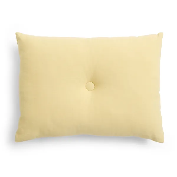 Dot Kudde Linen 45x60 cm Soft Yellow