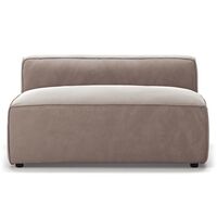 Grand Fåtölj Sammet Dusk Beige