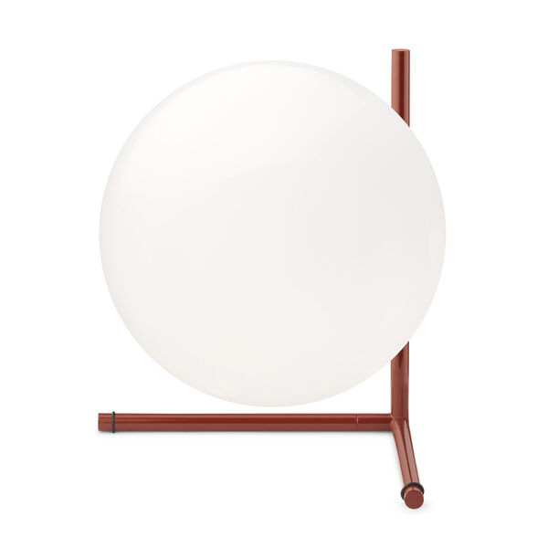 IC Lights T2 Table Lamp Burgundy Red