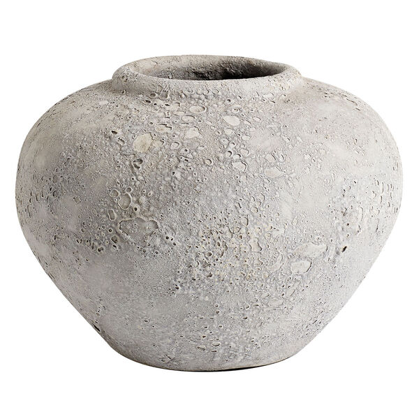 Luna Dekorativ Krukke Lysegrå 18 cm
