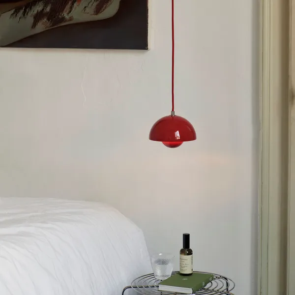 Flowerpot VP10 Riippuvalaisin Vermilion Red