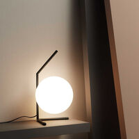 IC Lights T1 Bordlampe Lav Sort