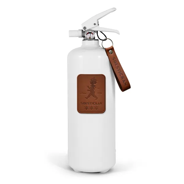 Solstickan Brandsläckare 2 kg Leather Edition/ Mörkbrun